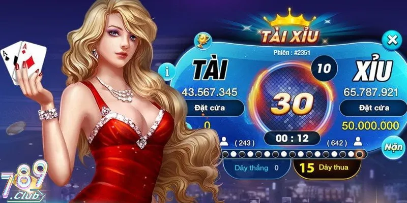 chơi tài xỉu 789Club