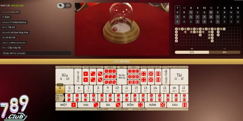 Sicbo 789Club – Cá Cược Linh Hoạt Tỷ Lệ Có Thưởng Cao 3 Những tụ cược trực tiếp có ngay trên màn hình